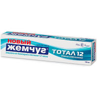 Зубная паста "Новый Жемчуг" ТОТАЛ 12 Нежное отбеливание 100мл.*40 / 17135