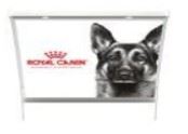 Royal Canin ЧБ вставки в топпер для стелажа Собака  N-15-0940