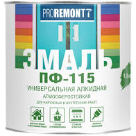 Эмаль ПФ-115 PROREMONTT Бежевый 0,9кг Л-С