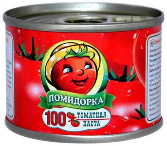 Паста томатная Помидорка 70гр.*50 ж/б