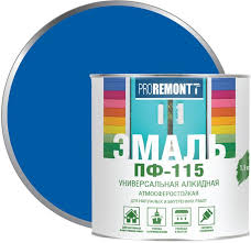 Эмаль ПФ-115 PROREMONTT Синий 0,9кг Л-С
