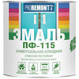 Эмаль ПФ-115 PROREMONTT Бел. мат. 0,5кг Л-С