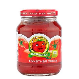 Паста томатная Помидорка 480мл.*8 ст/б