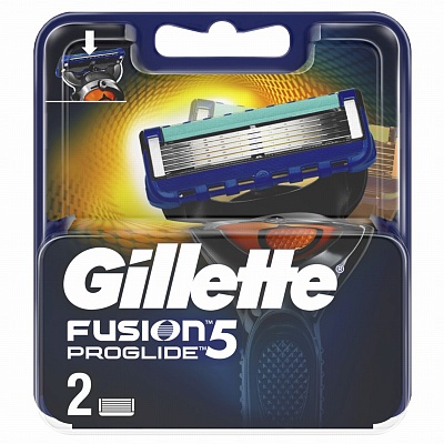 Сменные кассеты  GILLETTE Fusion Proglide5 2шт.* 20