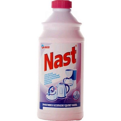 Чистящее средство от накипи NASТ 0,5л.*15