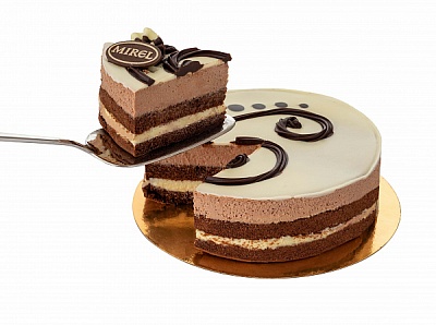 Торт Три шоколада 0,9кг(t°C=+2..+6) ТМ Мирель