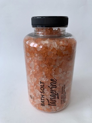 Соль д/ванны с Эфирным маслом Мандарин 500гр. / 9046