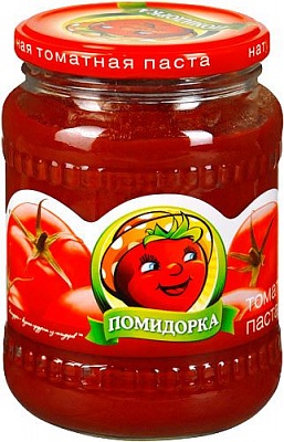 Паста томатная Помидорка 720мл.*8 ст/б