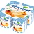Продукт йогуртный Кампина 1,2% 100гр.*24 Нежный с соком абрикоса и манго 