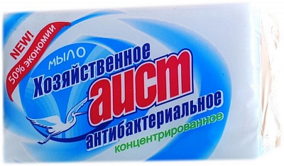 Мыло хозяйственное "АИСТ-Антибактериальное" в упак (АИСТ) 200гр*48