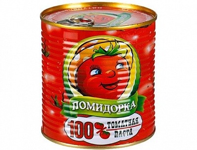 Паста томатная Помидорка 770гр.*12 ж/б
