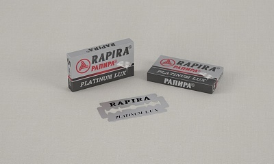 Лезвия классичесие RAPIRA PLATINUM LUX * 20 / РК-05ПЛ01