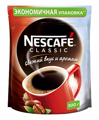 Кофе Нескафе Классик М/УП 500гр*6шт 
