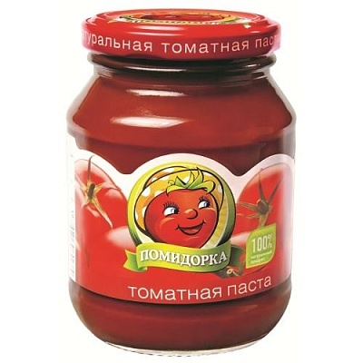 Паста томатная Помидорка 250гр.*10 ст/б