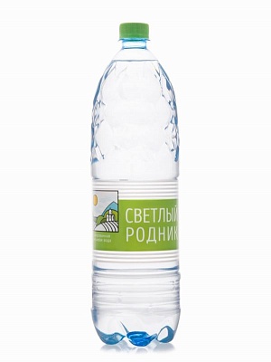 Вода Светлый родник газ. 0,6л*12 пл/б