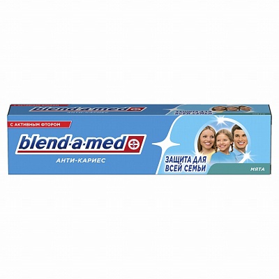 Зубная паста Blend-a-med Анти-кариес (мята) 100мл.*24
