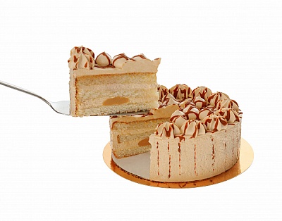Торт Сливочная карамель 0,7кг (t°C=+2..+6) ТМ Мой