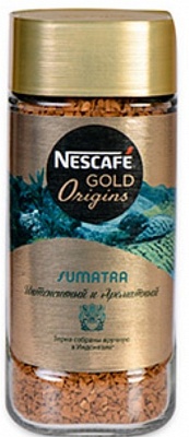 Кофе Нескафе Голд Origins Sumatra 85гр*6шт ст/б