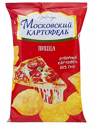 Картофель Московский 60гр со вкусом Пиццы*12шт