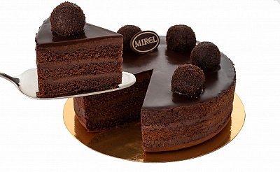 Торт Бельгийский шоколад 0,9кг (t°C=+2..+6) ТМ Мирель
