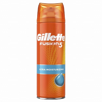 Гель д/бритья GILLETTE Fusion5 увлажняющий 200мл.*6