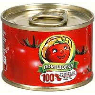 Паста томатная Помидорка 250гр.*24 с/к ж/б