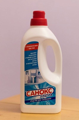 Средство чистящее для сантехники "САНОКС" - ультра 1100гр.*10