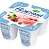 Продукт йогуртный Кампина 1,2% 100гр.*24 Нежный с соком малины и земляники 