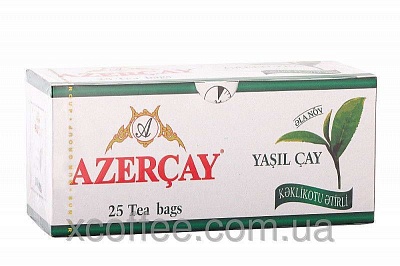 Чай Azercay Green Tea с тимьяном (чабрец)2*25пак/24 (арт.762)
