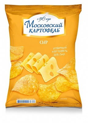 Картофель Московский 130гр*16шт Со вкусом сыра