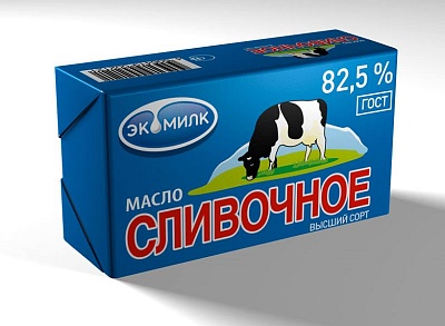 Масло Гост Сливочное 82,5% 450гр.*20 фольга
