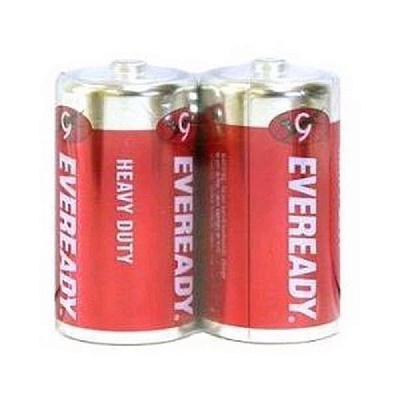 Батарейки солевые EVEREADY SUPER R20 D 2шт/бл 1*2*24 /арт.Е301155800