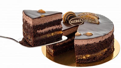 Торт Шоколадный апельсин 0,85кг (t°C=+2..+6) ТМ Мирель