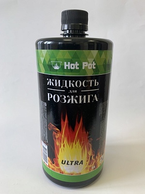 Жидкость для розжига углеводородная "Hot Pot" 1л *12 / 61384