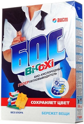 Пятновыводитель "БОС - Bi-O-Xi" 500гр*30