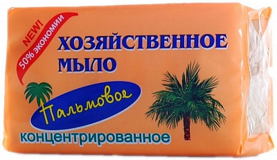Мыло хозяйственное "Пальмовое" в упак (АИСТ) 200гр*48