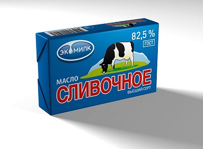 Масло Гост Сливочное 82,5% 180гр.*30 фольга