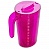 НАБОР : Кувшин 1,8л + 4 стакана 0,3л "ЛЮМИЦИ" розовый прозрачный ( Мартика ) / арт. С576РЗП