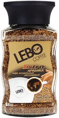 Кофе Лебо Extra 100гр*50шт субл.ст/б