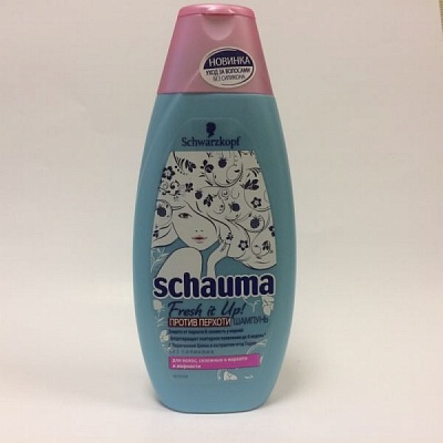 Шампунь Schauma Fresh it Up (для волос, склонных к перхоти и жирности) 380мл.*20