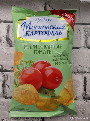 Картофель Московский 60гр*12шт со вкусом Маринованных томатов