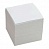 Бумажный блок для записей inФормат 90х90х90мм (белый) /NPG4-909090/044317