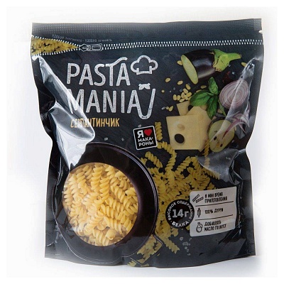 Макароны Лимак Pasta Mania серпантинчик/спираль 430гр.*16