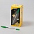 Ручка шариковая Корвина 51-Vintage желтый корпус зеленые чернила /40163/04G