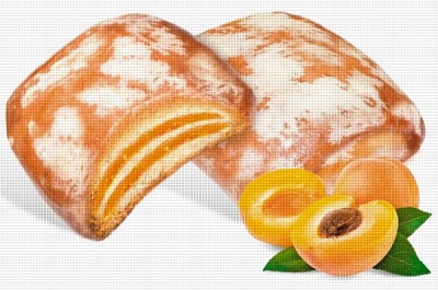Пряники Чудо Зебра 3,5кг с начинкой со вкусом абрикоса ( Мишка в малиннике)/ Б32Е