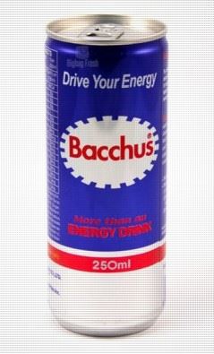 Напиток б/а BACCHUS тонизирующий газированный энергетический 250мл*24шт