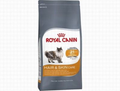 Royal Canin Хэйр энд Скин 10кг д/взрослых кошек в целях поддерж.здоровья кожи и шерсти (25261000R0)