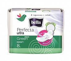 Прокладки BELLA Perfecta Ultra МАКСИ Green 8шт.*30