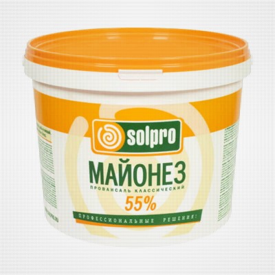 Майонез МЖК провансаль классический  SolPro 55% 9,7кг.