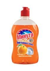 Средство д/мытья посуды "МИНУТА" Апельсин 500гр.*12 (2-0168)